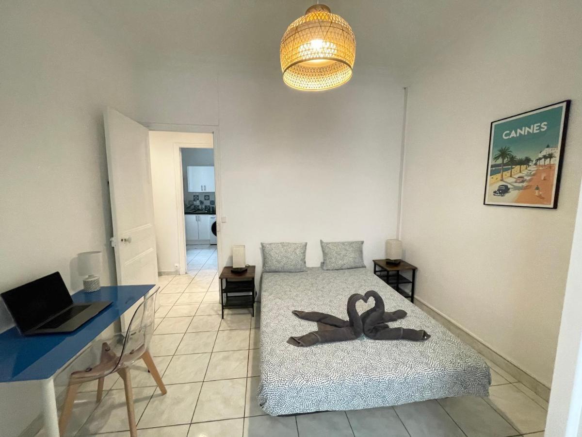 Joli Appartement Spacieux A 3 Min A Pied De La Mer Ницца Экстерьер фото