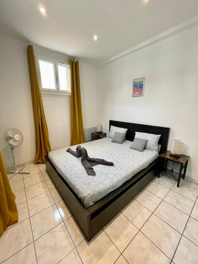 Joli Appartement Spacieux A 3 Min A Pied De La Mer Ницца Экстерьер фото
