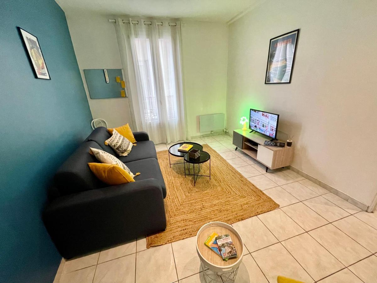 Joli Appartement Spacieux A 3 Min A Pied De La Mer Ницца Экстерьер фото