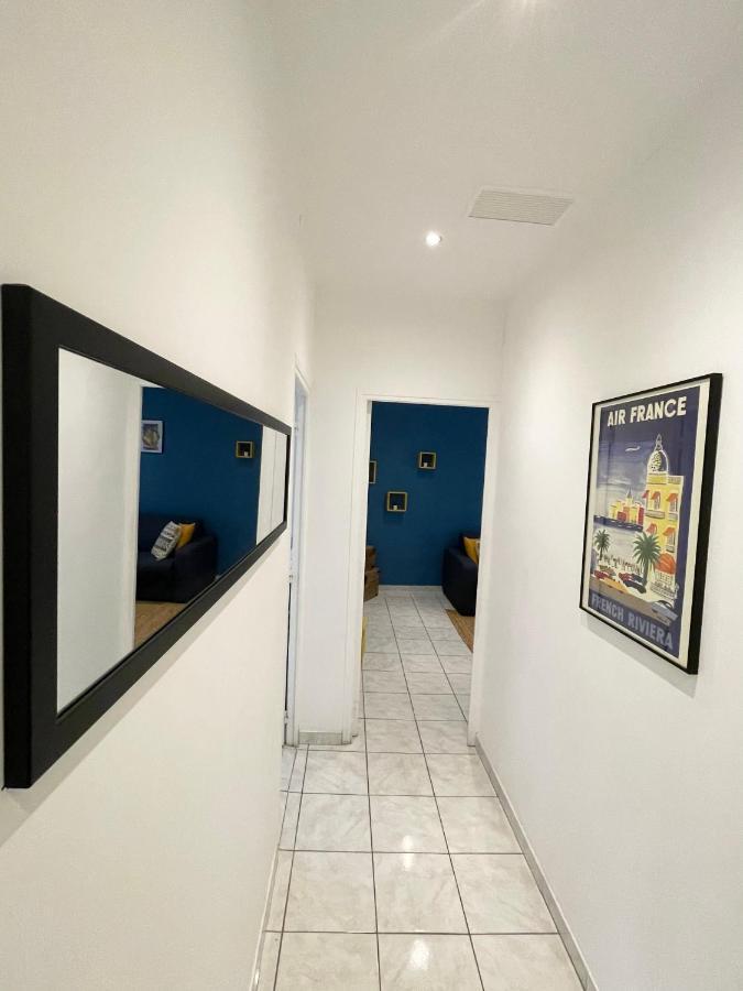 Joli Appartement Spacieux A 3 Min A Pied De La Mer Ницца Экстерьер фото